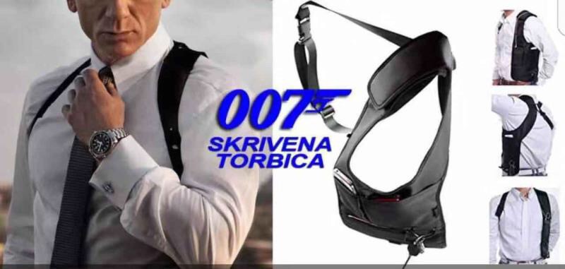 007 Skrivena torbica za ispod ramena