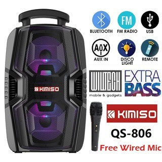 Bluetooth Karaoke Zvučnik Kimiso QS-806